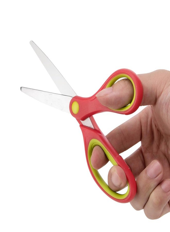 Galadim 7" Student Scissors Set of 3-pack, Rounded-tip, Kids Scissors Ages 8-10 8-12 8-16 for School Crafting Project, DIY, Arts GD-080-R3 - Image 3